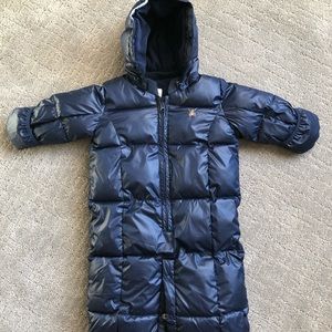 EUC Baby Gap Navy Bunting - Size 6-12 Months